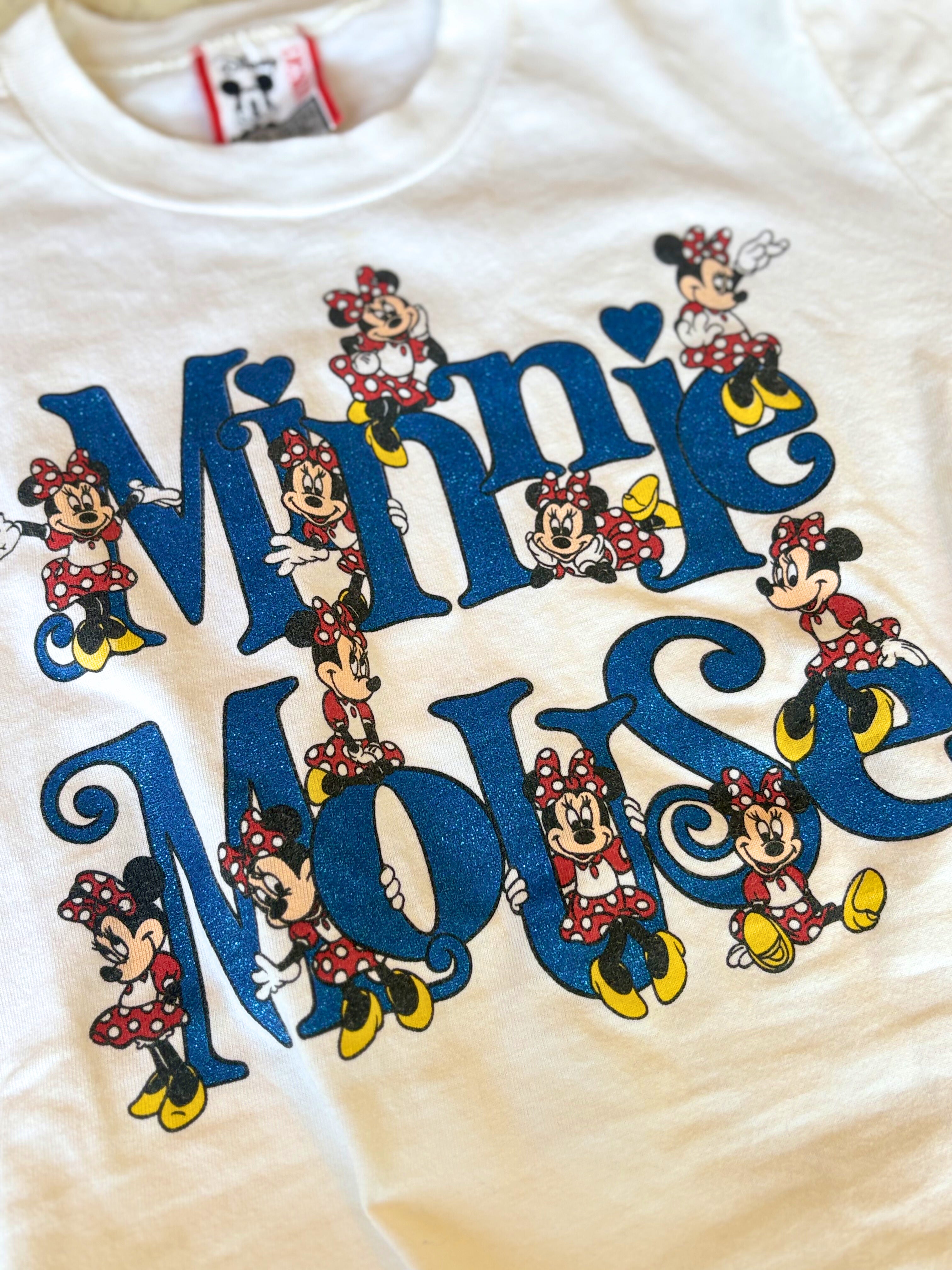 Glitter Minnie Mouse Top