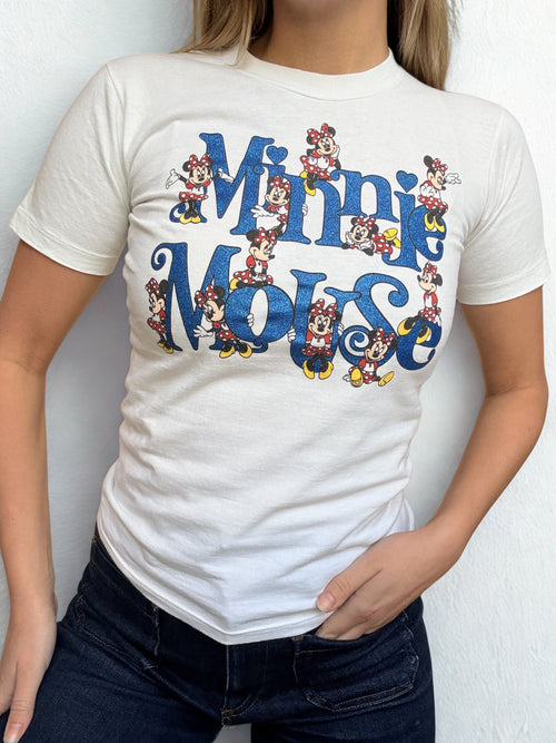 Glitter Minnie Mouse Top